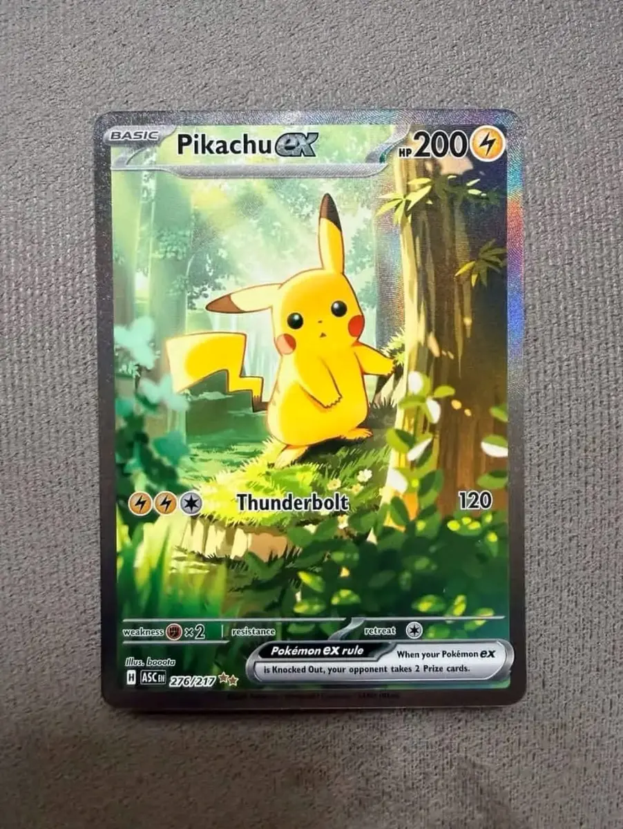 Pikachu EX 276/217
